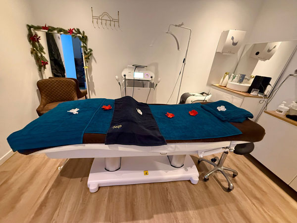 L'intérieur de votre centre bien-être